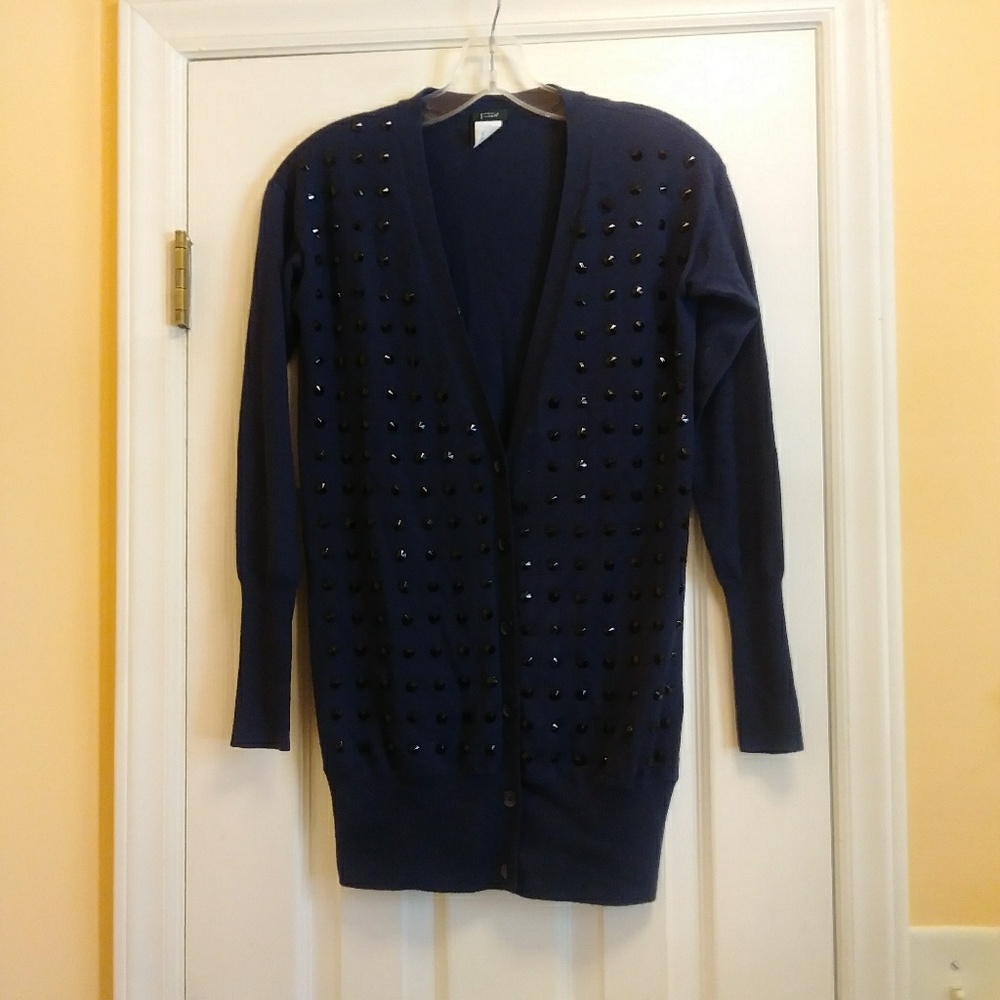 J Crew Women's Cardigan Sweater Size XS Oversized